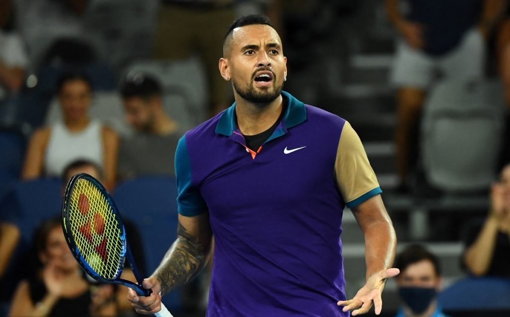 Nick Kyrgios da positivo a covid-19 previo al Abierto de Australia (AFP)