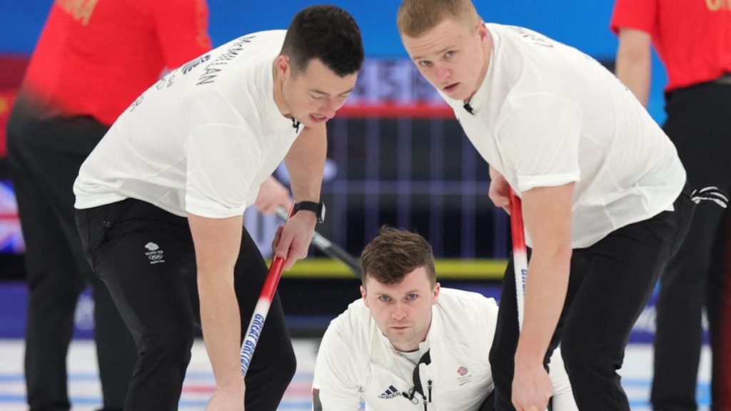 Highlights |  net |  UK vs. China |  Round Robin Round 6 Men's Team |  Day 9 - Mark Claro