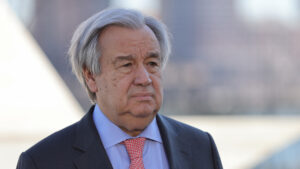 U.N. Secretary General Antonio Guterres