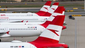 Austrian Airlines is replacing short flights with trains as part of government aid