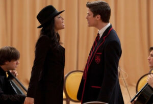 Naya Rivera and Grant Gustin