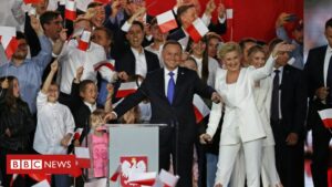 Poland's Duda holds slim lead in presidential election, exit poll suggests