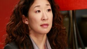 Sandra Oh as Cristina Yang on