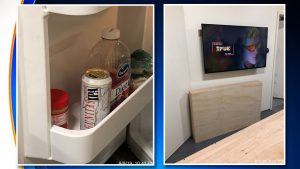 MTA workers build an illegal "man cave" at the Grand Central Station;  "Few will have Chutzpah" - CBS New York