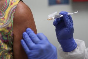 A coronavirus vaccine gets underway in Florida