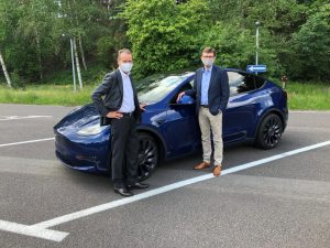 Tesla Model Y makes a solid impression on VW Herbert Diess after a test drive