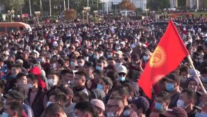 Kyrgyzstan elections: Protesters storm parliament over allegations of vote tampering