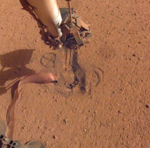 InSight's movie Mole is now completely buried!