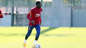 Koeman was impressed by Osman Dembele's coaching in Barcelona