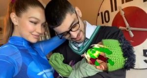 Zayn Malik, Gigi Hadid Unveils Halloween Costume 2020;  Baby ZiGi wrapped up the role of Hulk in a perfect family photo