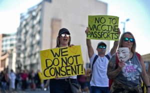 United kingdom.  In London they protest against imprisonment and passport