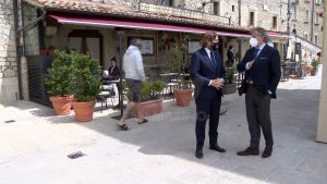 Federico Bidini Amate and Gianni Indino unite at a test event in San Marino