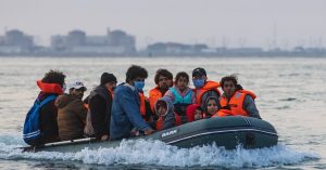 The UK has recorded a daily record of migrants arriving through the English Channel