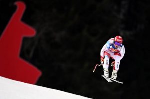 Some runners wonder about the first ski descent across the border between Italy and Switzerland