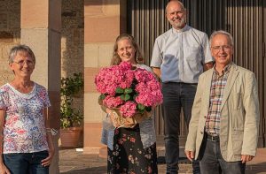 Pastoral Chancellor Anja Mai said goodbye to the parish chamber