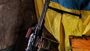 Three Ukrainian defenders were wounded in the OVK