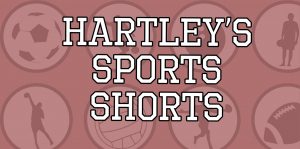 Hartley sports pants.  Tuesday 31 August