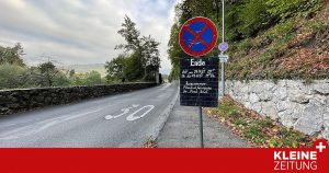 Blackboards leave Facebook users confused about filming in the Leoben area (kleinezeitung.at)