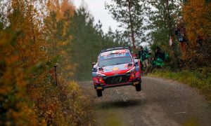 Craig Breen leads stage one in Finland - Motorsport