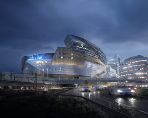 Nokia Arena opens in Finland