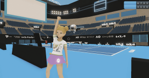 Australian Open from Metaverse