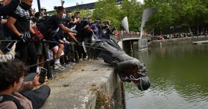 No punishment for removal of British slave trader's picture in Bristol | abroad